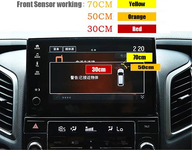 Honda parking sensor3