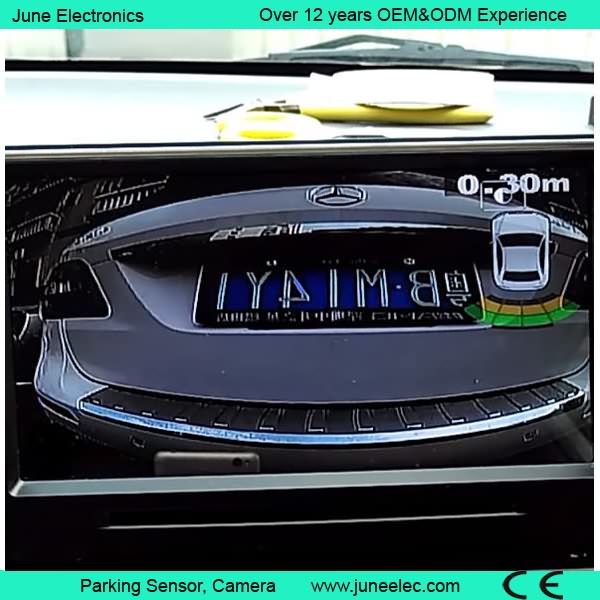 video parking sensor with camera